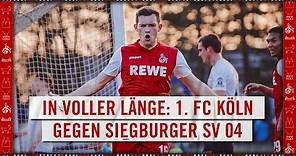 Livestream: 1. FC Köln – Siegburger SV 04 | EFFZEH
