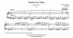 Clementi : Sonatina Op. 36, No. 1 (2/3)