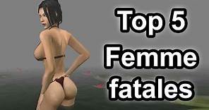 Top 5 - Femmes fatale in gaming
