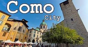 Como city on Lake Como, Lombardy Italy. Lombardia Italia