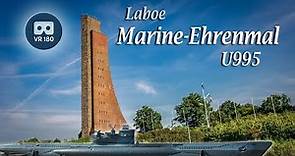 Marine-Ehrenmal und U995 - Laboe (3D 180 VR)