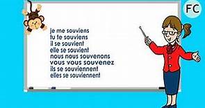 Le Verbe Se Souvenir au Présent - To Remember - French Conjugation