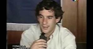 Ayrton Senna entrevistado por Fernando Tornello para Telefé 1992/Archivo Retro