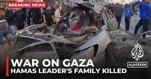 Israeli air attack kills 3 children, 3 grandchildren of Hamas leader Haniyeh: Report