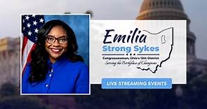 Please join Congresswoman Emilia Sykes for a live telephone town hall!
