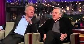 Robert De Niro & Dustin Hoffman on David Letterman Full Interview