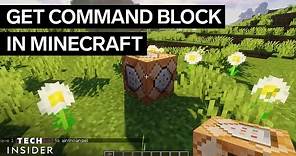 How To Get A Command Block In Minecraft