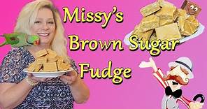 Brown Sugar Fudge - An Old Time Favourite!