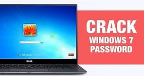 How to Crack Windows 7 User Login Password Quickly and Easily