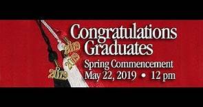 Union County College 2019May Commencement 12pm Ceremony