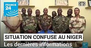 Situation confuse au Niger, les dernières informations • FRANCE 24