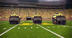 University of Michigan - Football Helmet Shuffle