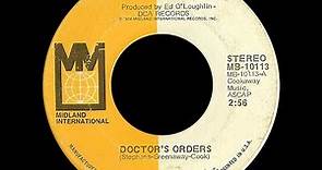 Carol Douglas ~ Doctor's Orders 1974 Disco Purrfection Version