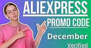 Aliexpress Promo Code 2023 | Code Promo Aliexpress | December