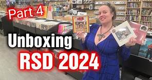 Record Store Day 2024 - Unboxing New Vinyl Records - RSD Part 4