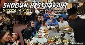 Shogun Restaurant - Amazing Teppanyaki Steak & Sushi Dining - Temecula CA USA | Food Tour