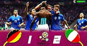 Germany 1-2 Italy - EURO 2012 - Mario Balotelli Sends Italy Into The Final - Full HD