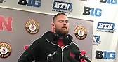 Linebacker Luke Gifford talks after... - Huskers Illustrated