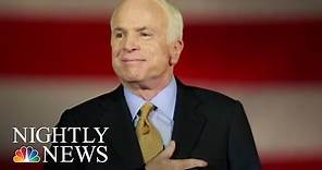 A Final Farewell For John McCain At The U.S. Naval Academy | NBC Nightly News