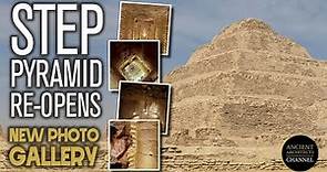 The Step Pyramid of Djoser Re-Opens + New Pictures From Inside | Ancient Architects