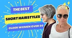 The Best Short Hairstyles for Older Women Over 50 | TalkYourTrends