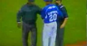 Jose Offerman Punches ump! Full Video