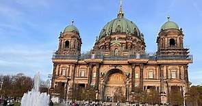 Berlin Cathedral (Berliner Dom) tour with panoramic view from the top of the Dome, 4K