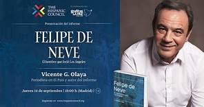 Vicente Olaya: "Es una pena la falta de reconocimiento a figuras como Felipe de Neve"