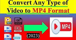 How to Convert Video File into MP4