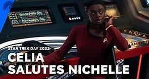 Celia Rose Gooding Remembers Nichelle Nichols | Star Trek Day 2022 | Paramount+
