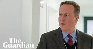 Davos: David Cameron attends World Economic Forum – watch live