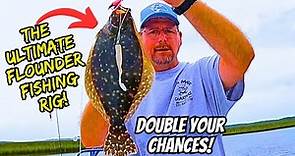 Best Flounder Rig EVER! **TANDEM RIG** FLOUNDER FISHING 101! Tips & Techniques!