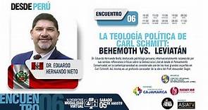 LECCIÓN #06: "LA TEOLOGÍA POLÍTICA DE CARL SCHMITT: BEHEMOTH VS. LEVIATÁN