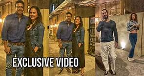 Exclusive Video - Lara Dutta With Husband Mahesh Bhupathi Snapped At Bandra