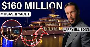 Inside Larry Ellison's $160 Million MUSASHI Yacht