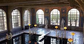 Hearst Castle - Construction on the Roman swimming pool...