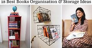 18 Best Books Organization & Storage Ideas - Creative Books Storage Ideas