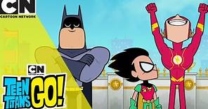 Teen Titans Vs Justice League | Teen Titans GO! |Cartoon Network UK