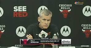 Billy Donovan PostGame Interview | New York Knicks vs Chicago Bulls
