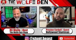 🐺 Hollywood Stuntman Talks About Life Behind The Scenes! ⭐ Interview w/ Preston Corbell🎙️