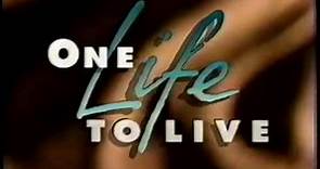 1992 One Life to Live Soap Open Opening Titles