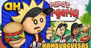 Papa's Burgeria Gameplay | Hamburguesa para niños con Papa Louie | Juegos para niños