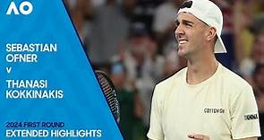 Sebastian Ofner v Thanasi Kokkinakis Extended Highlights | Australian Open 2024 First Round