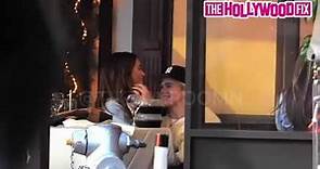 Madison Beer Kissing Nick Austin in Beverly Hills California