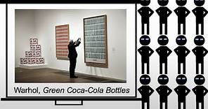 Warhol Green Coca Cola Bottles