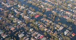 Hurricane Katrina - from IMAX movie HURRICANE ON THE BAYOU
