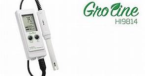 How To: Hanna Instruments GroLine® HI9814 pH/EC/TDS Meter Tutorial
