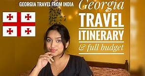 Georgia 🇬🇪 itinerary, budget, visa, everything you need to know for Georgia travel from India