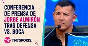 EN VIVO: Jorge Almirón habla en conferencia de prensa tras Defensa y Justicia vs. Boca