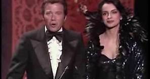 William Shatner and Persis Khambatta present Documentary Oscars® in 1980